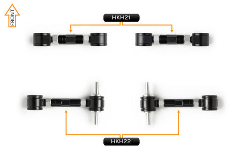 V2 Essentials Adjustable Control Arm Kit - (Rear)
