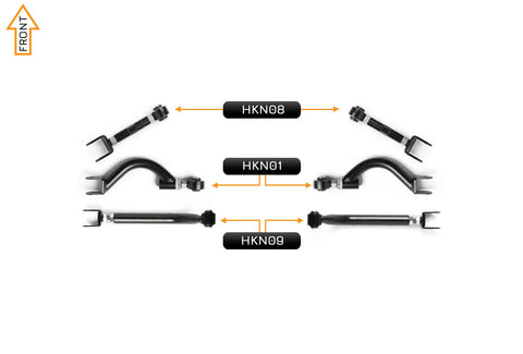 V2 Essentials Arm Kit - Nissan Silvia S13 (Rear)