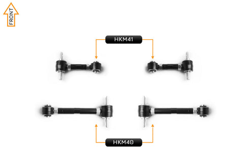 V2 Essentials Adjustable Control Arm Kit - (Rear)