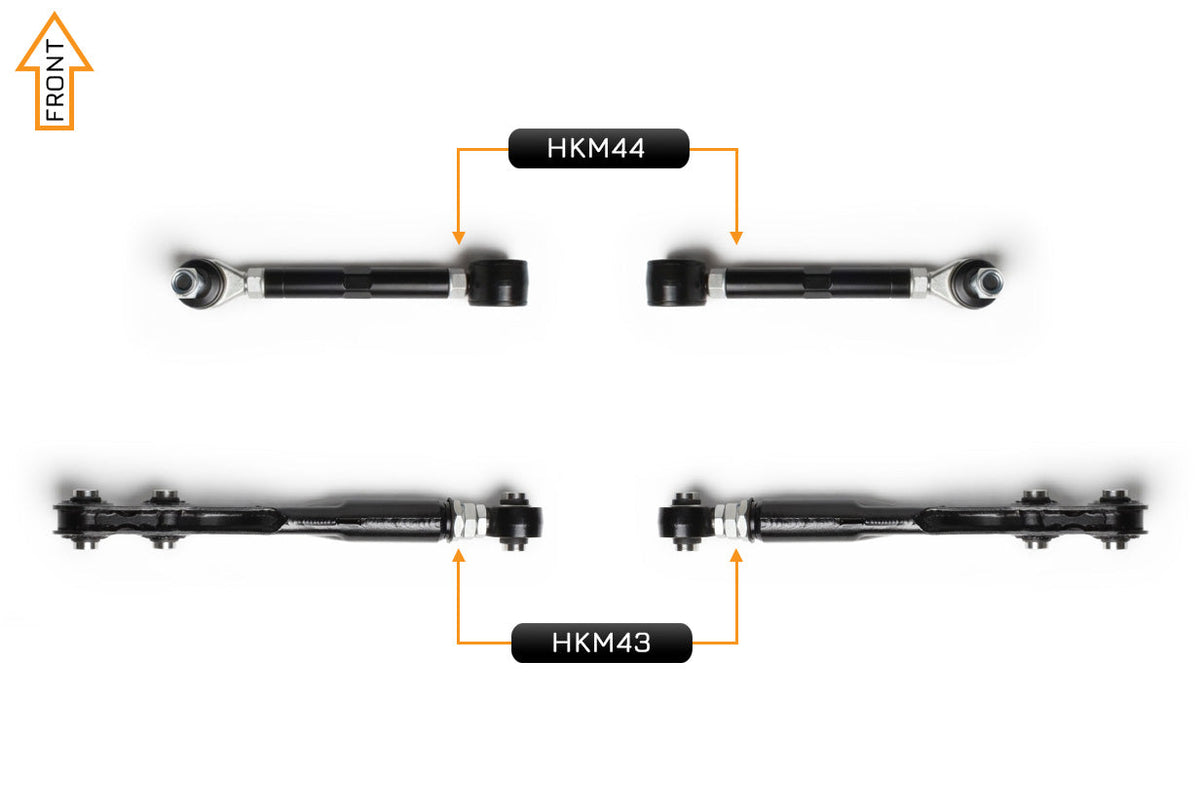 V2 Essentials Adjustable Control Arm Kit - (Rear)