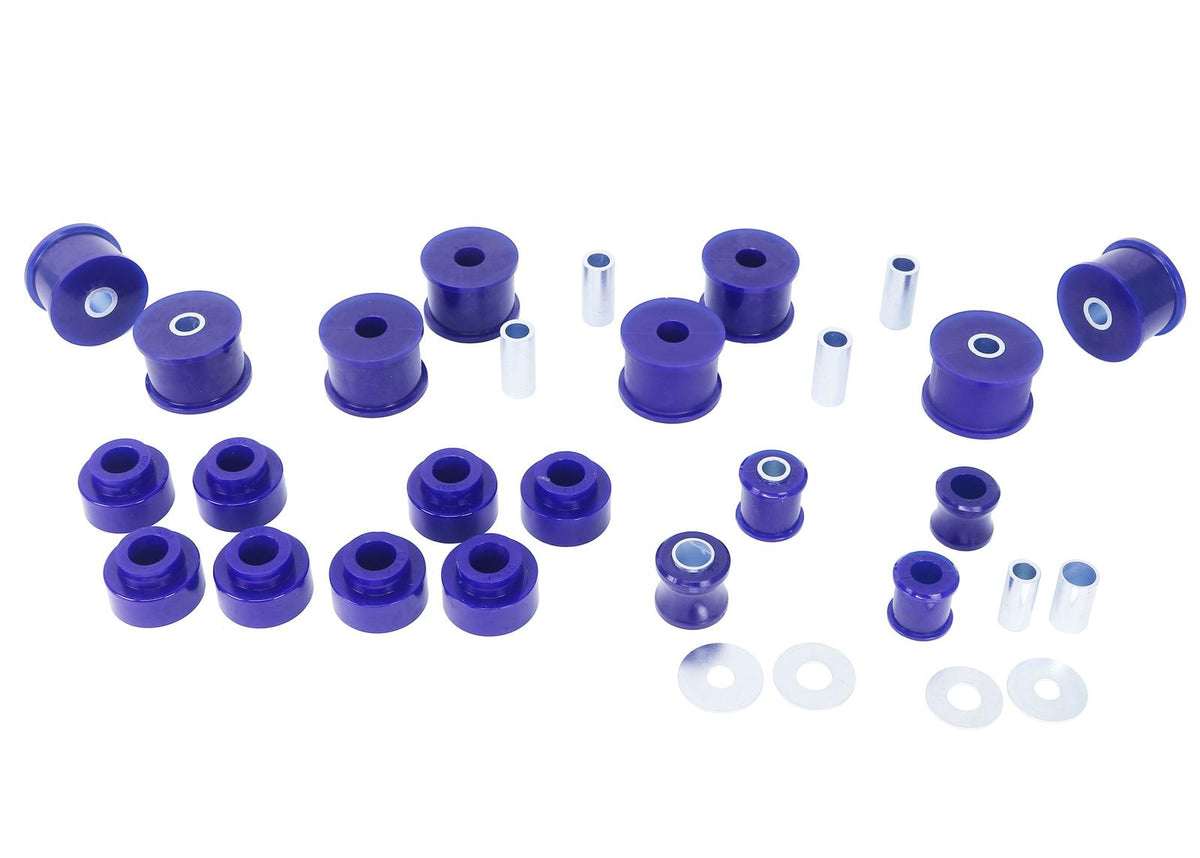 KIT093K - Front Radius Arms & Panhard Rods Bush Kit for TOYOTA LAND CRUISER 1984-1996 70, 73 Series Bundera (Coil F&R)