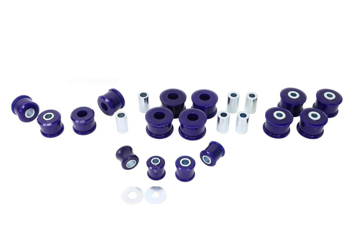 KIT091K - Front Radius Arms & Panhard Rods Bush Kit for TOYOTA LAND CRUISER 1984-1996 70, 73 Series Bundera (Coil F&R)