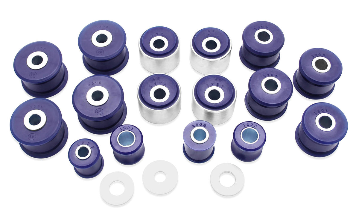 KIT088ADJK - Front Radius Arms Panhard Rods Bush Kit - Offset for TOYOTA LAND CRUISER 1984-1996 70, 73 Series Bundera (Coil F&R)