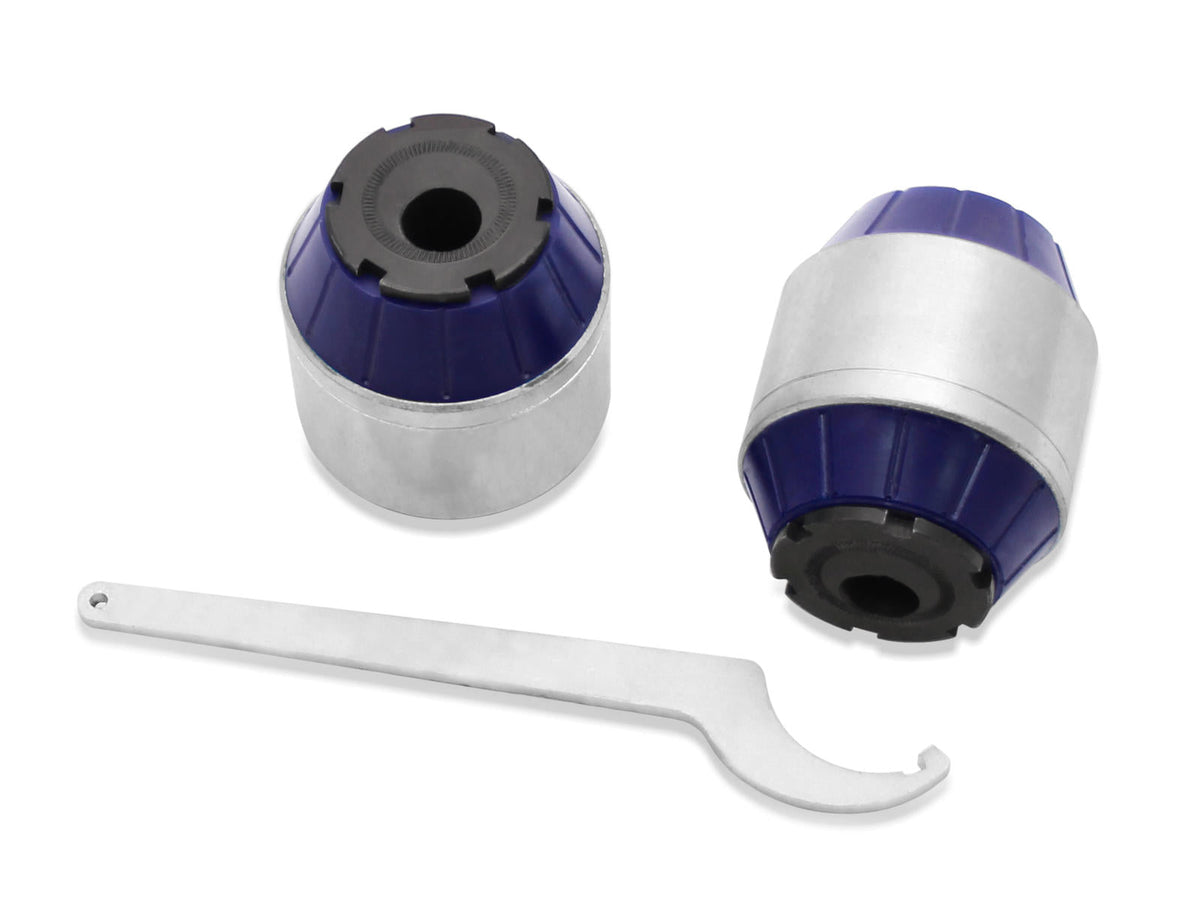 SPF4737K - Front Strut Bar to Chassis Bush Kit - Caster Adjustable for FORD MUSTANG 2014-on S550, FM, FN