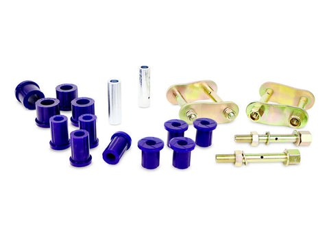 KIT083SK - Rear Greasable Shackle and Bush Kit for MITSUBISHI L200 1996-2006 MK 2WD