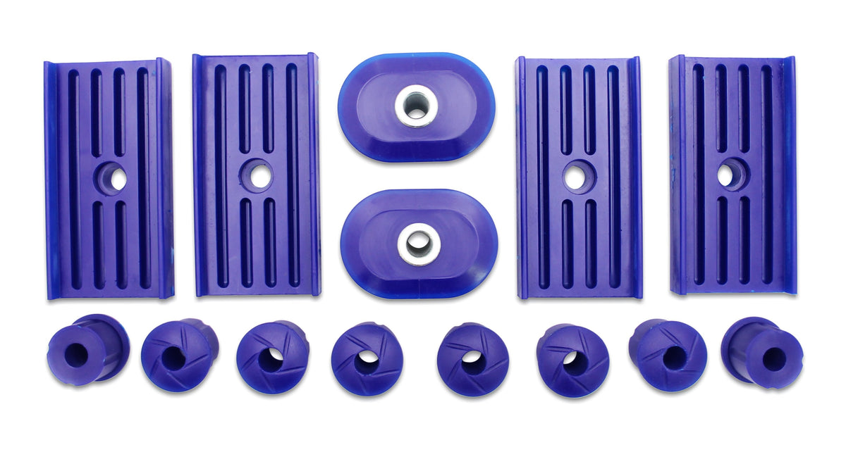 KIT048R-WK - Rear Leaf Spring Bush Kit (Oval) for FORD FALCON 1988-1994 EA, EB, ED Wagon