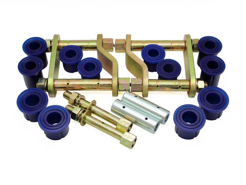 KIT141SK - Rear Greasable Shackle and Bush Kit for NISSAN NAVARA 2005-2015 D40 4WD