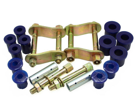 KIT143SK - Rear Greasable Shackle and Bush Kit for MITSUBISHI TRITON 2006-2015 ML, MN 2WD
