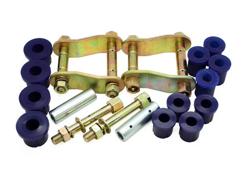KIT145SK - Rear Greasable Shackle and Bush Kit for FORD RANGER 2006-2011 PJ, PK 4WD