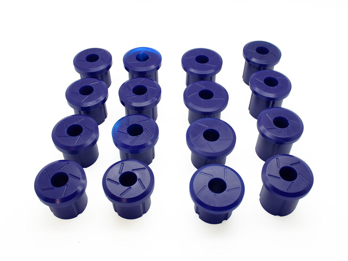 KIT193K - Rear Leaf Spring Bush Kit (Greasable Shackles) for TOYOTA BUNDERA 2007-on 76, 78 Series