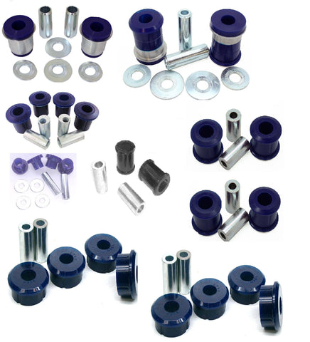 KIT204K - Front and Rear Suspension Bush Kit - Offset for TOYOTA LAND CRUISER PRADO 2002-2010 120 Series
