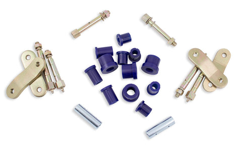 KIT218SK - Rear Greasable Shackle and Bushing Kit for MITSUBISHI TRITON 2015-on MQ, MR 2WD