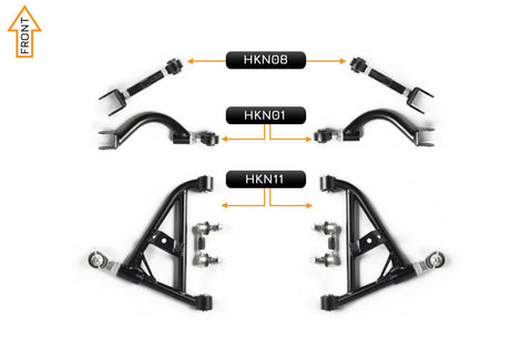 V2 PRO Arm Kit - Nissan Skyline R32 GTR (Rear)