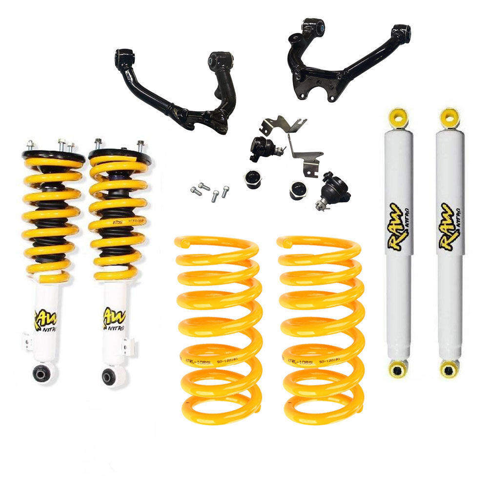 PAJERO SPORT RAW 50MM PRO LIFT KIT Hakon Suspension Melbourne