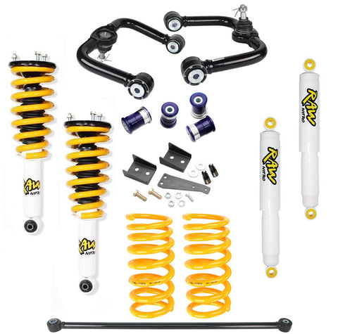 NAVARA NP300 S1&2 - RAW 40MM PRO LIFT KIT