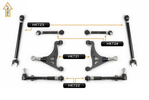 V2 PRO Arm Kit - Toyota Supra JZA80 (Rear)