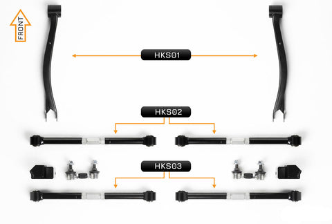 V2 PRO Arm Kit - Subaru WRX GD (Rear)