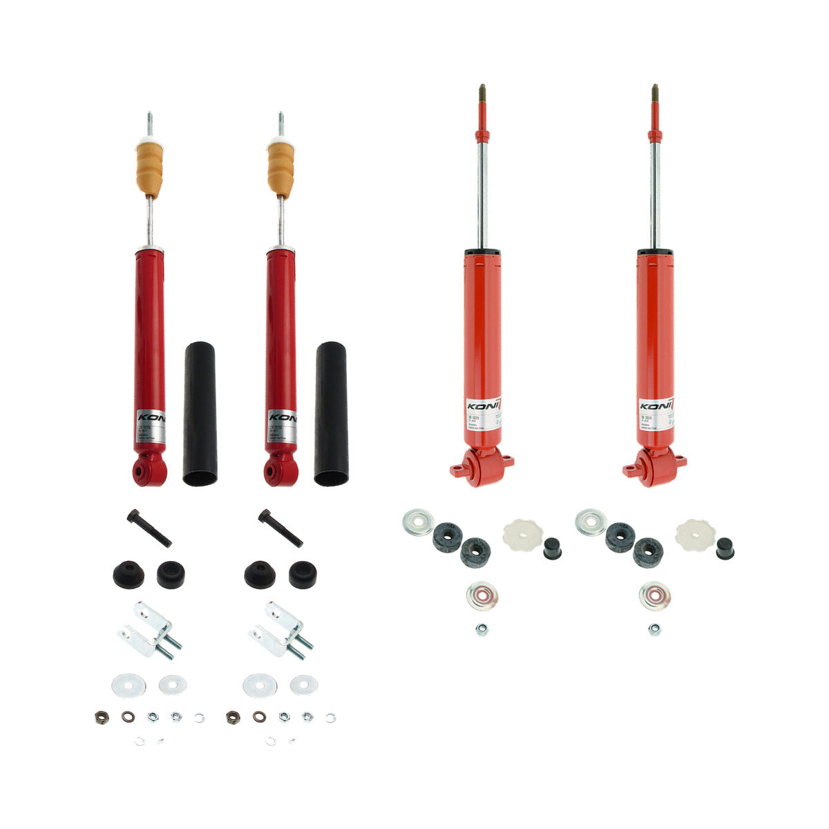 Koni Adjustable - Classic Front & Rear Set (4 Shocks) - Mercedes-Benz SL-Class (R107)