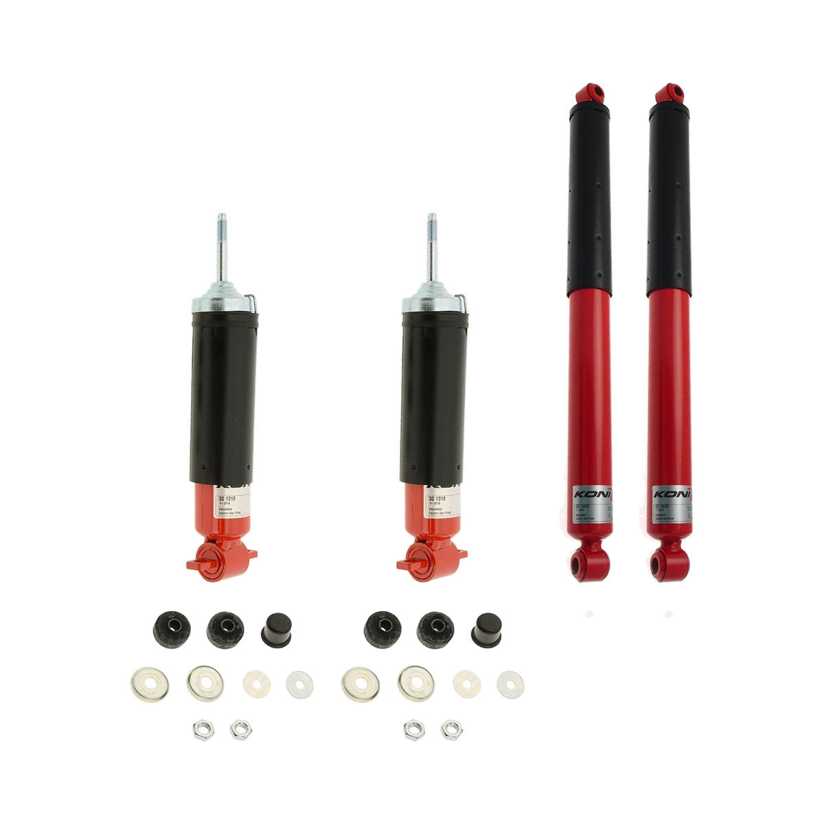 Koni Adjustable - Heavy Track Front & Rear Set (4 Shocks) - Mitsubishi L200 - Double Cab