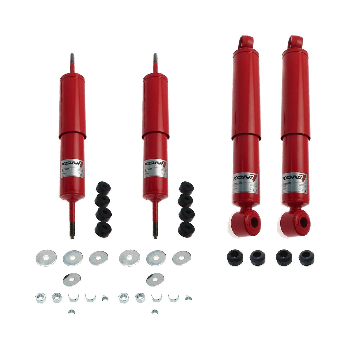 Koni Adjustable - Heavy Track Front & Rear Set (4 Shocks) - Nissan Patrol GQ