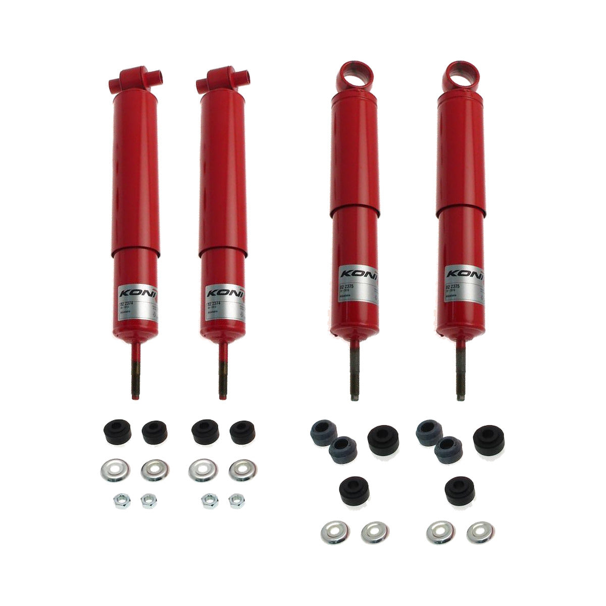 Koni Adjustable - Heavy Track Front & Rear Set (4 Shocks) - Toyota Landcruiser