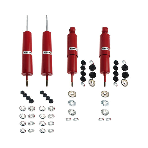 Koni Adjustable - HT RAID Front & Rear Set (4 Shocks) - Land Rover Defender 110 - 0-50mm