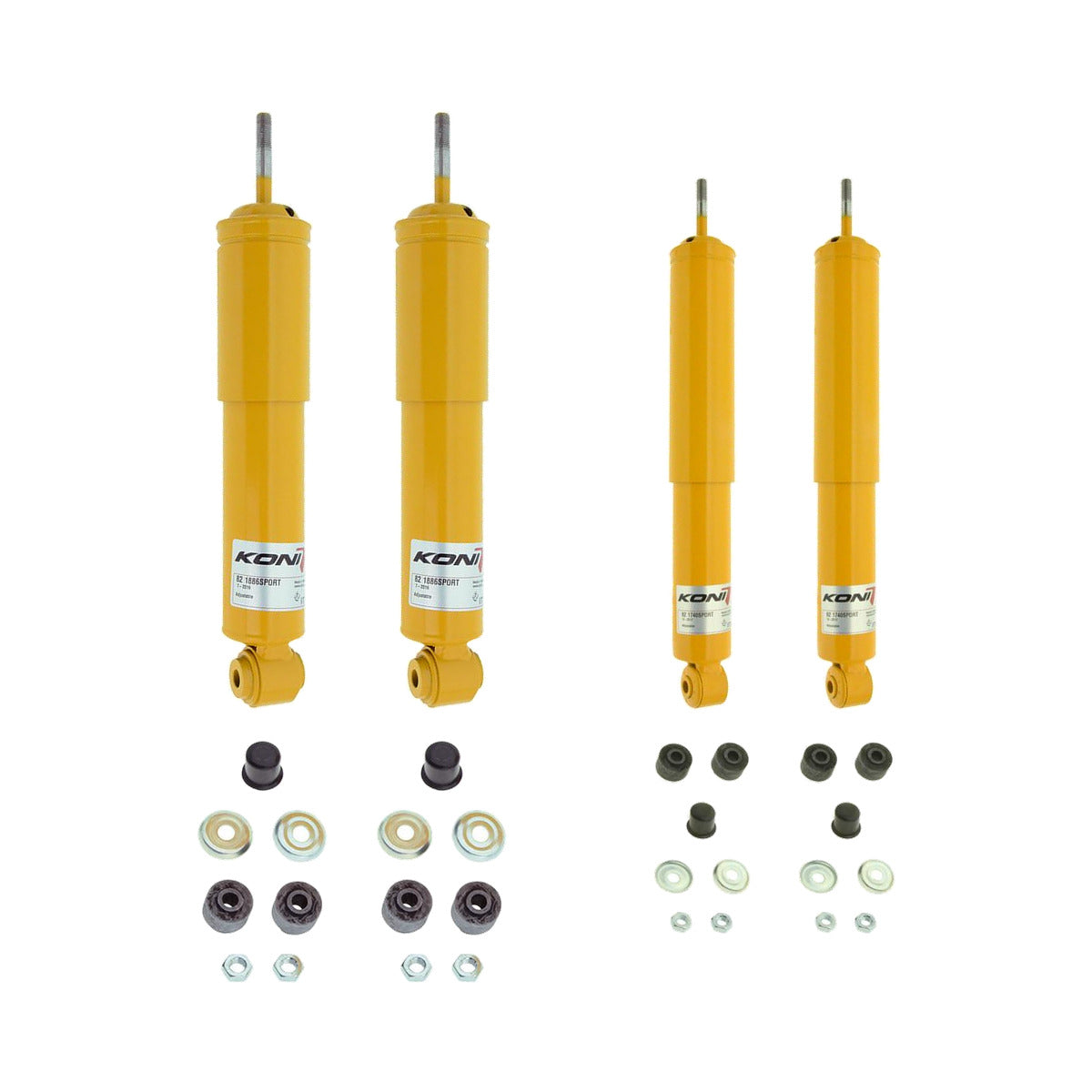 Koni Adjustable - Sport Front & Rear Set (4 Shocks) - Holden Gemini