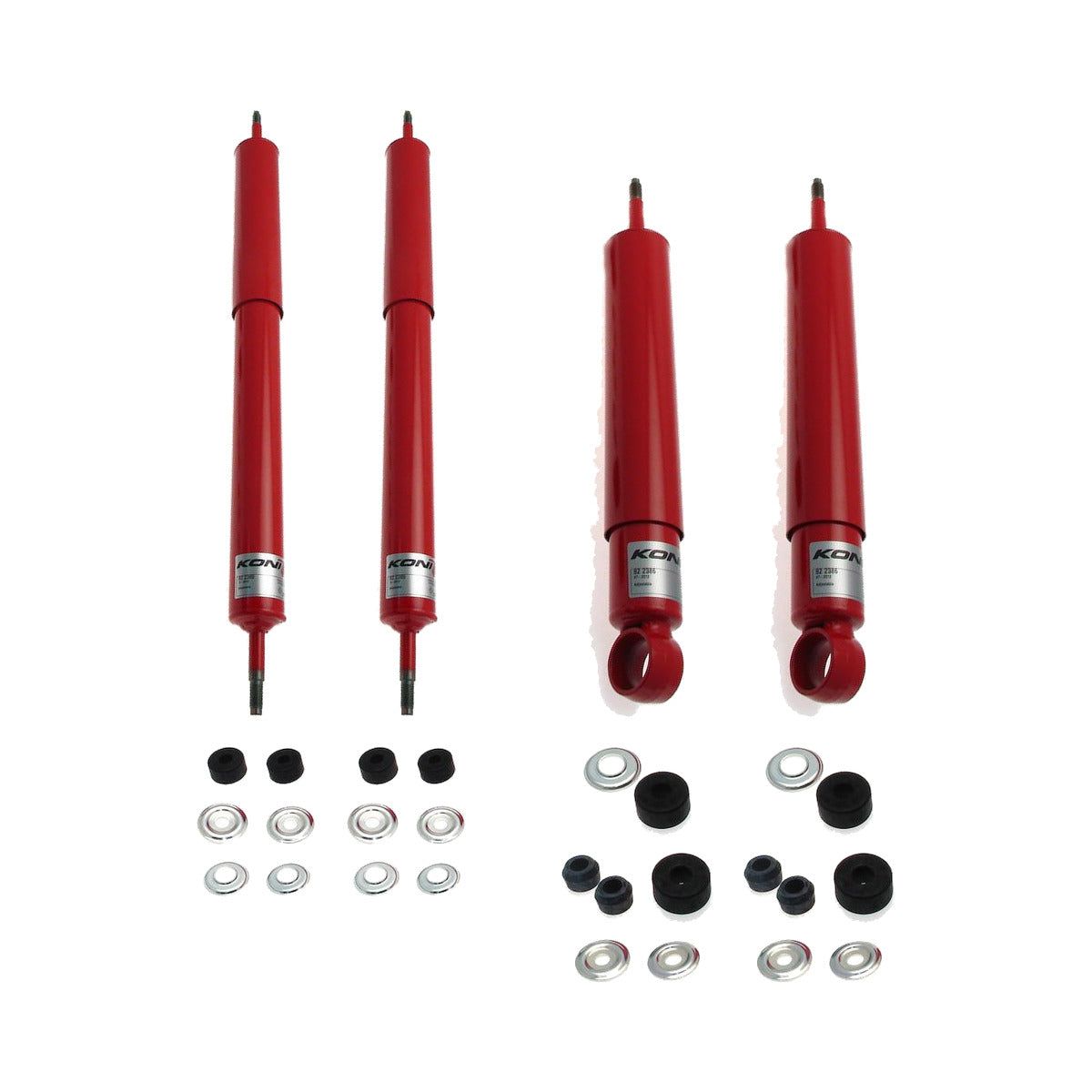 Koni Adjustable - Heavy Track 82 Front & Rear Set (4 Shocks) - Toyota Landcruiser 80/105