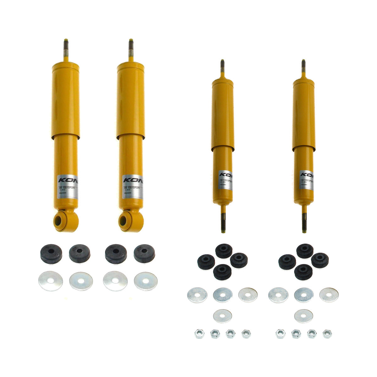 Koni Adjustable - Sport Front & Rear Set (4 Shocks) - Alfa Romeo Montreal