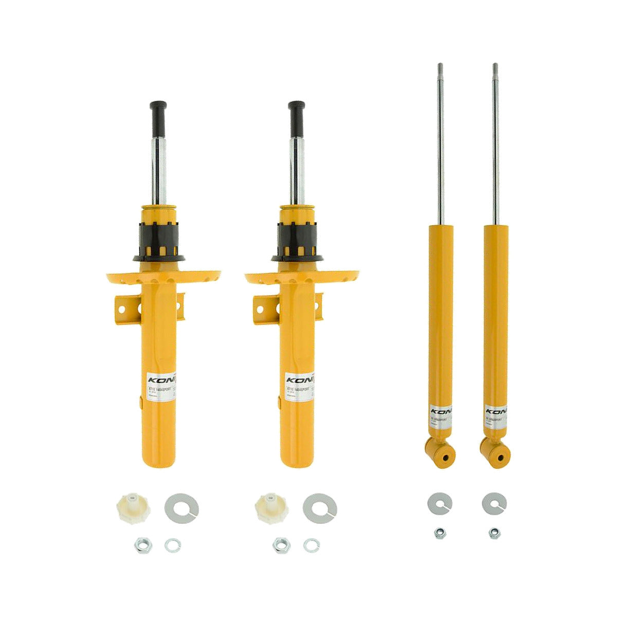 Koni Adjustable - Sport Front & Rear Set (4 Shocks) - Audi A2