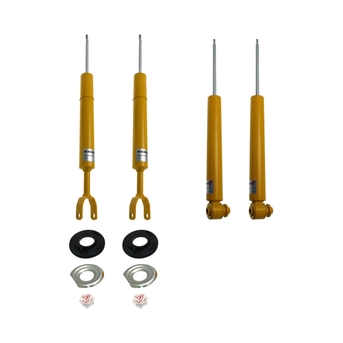 Koni Adjustable - Sport Front & Rear Set (4 Shocks) - Audi A6