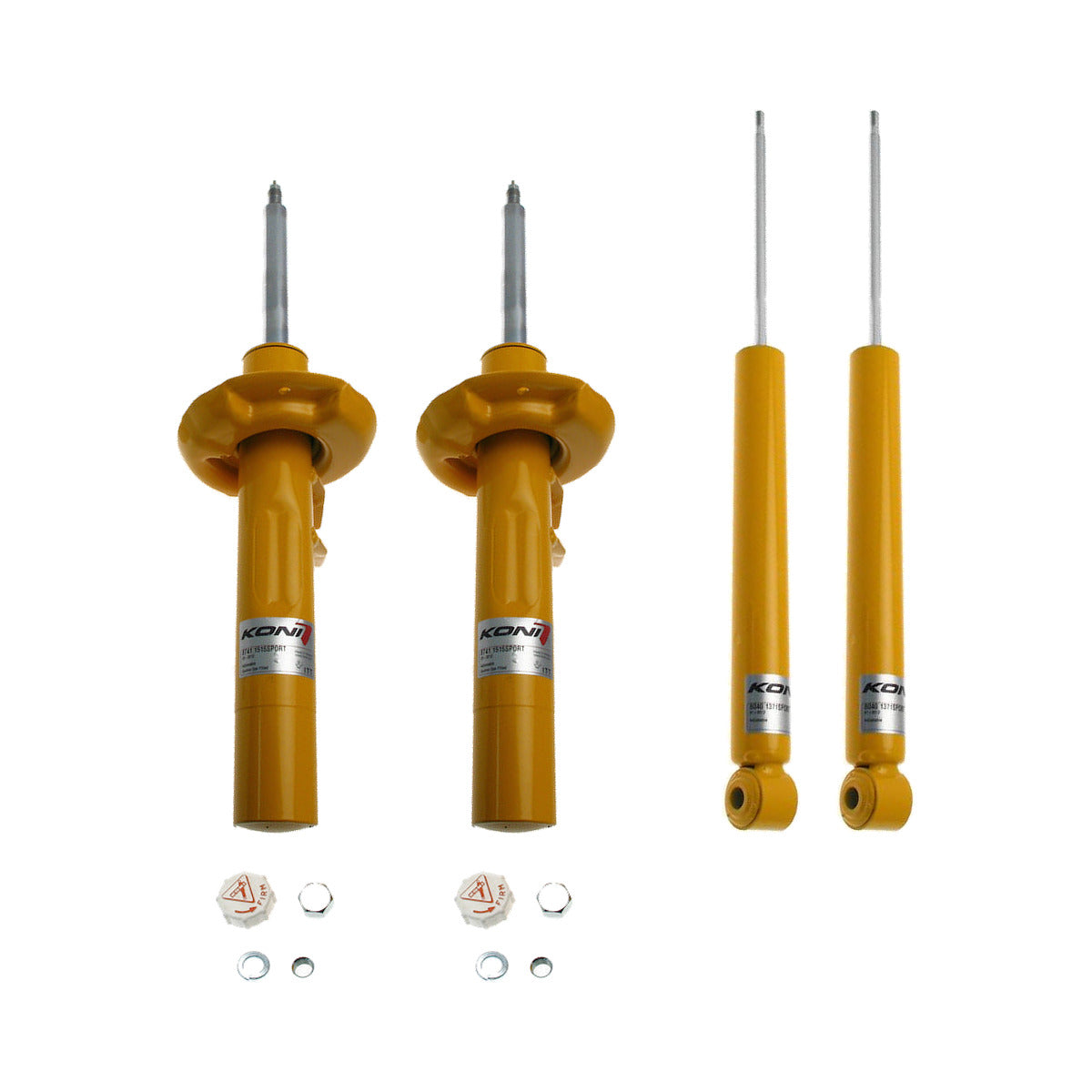 Koni Adjustable - Sport Front & Rear Set (4 Shocks) - Audi TT