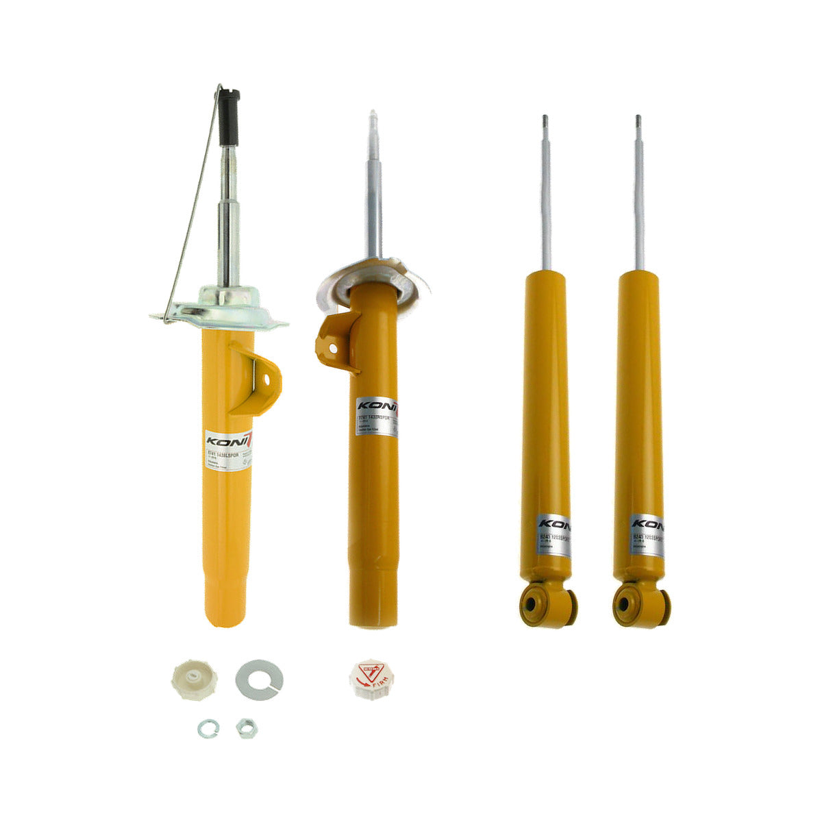 Koni Adjustable - Sport Front & Rear Set (4 Shocks) - BMW E46 M3