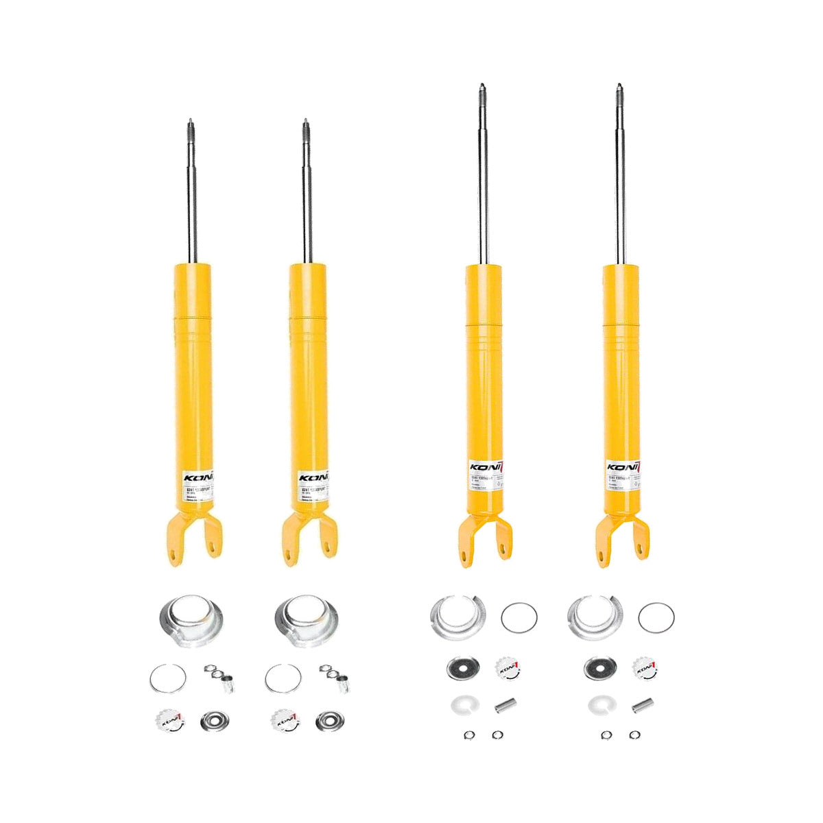 Koni Adjustable - Sport Front & Rear Set (4 Shocks) - Fiat 124