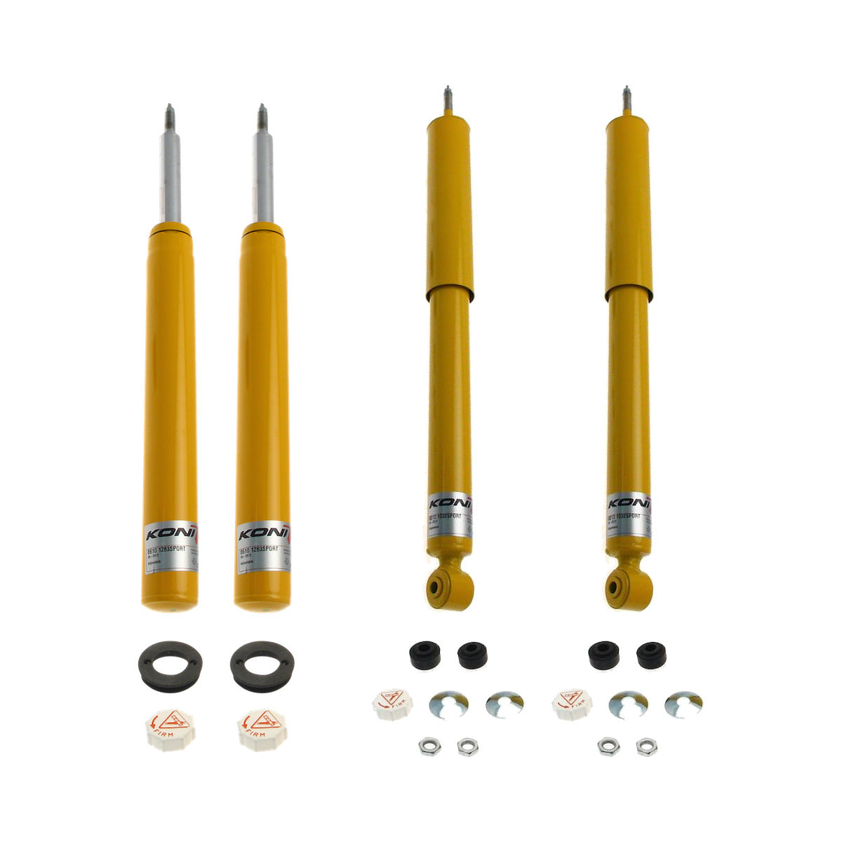 Koni Adjustable - Sport Front & Rear Set (4 Shocks) - Holden Astra