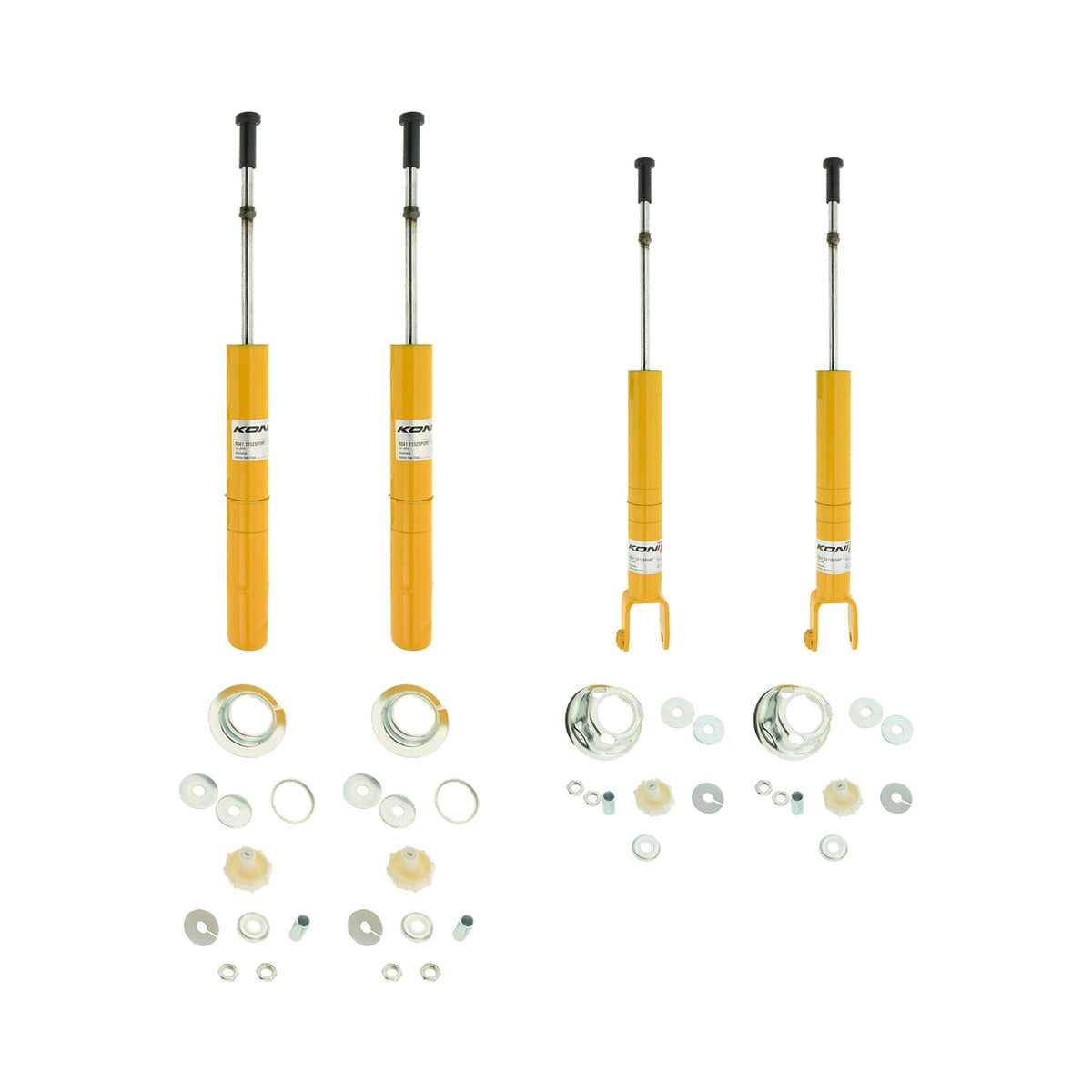Koni Adjustable - Sport Front & Rear Set (4 Shocks) - Honda Civic