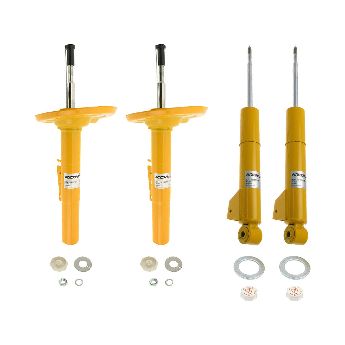 Koni Adjustable - Sport Front & Rear Set (4 Shocks) - Porsche Cayman