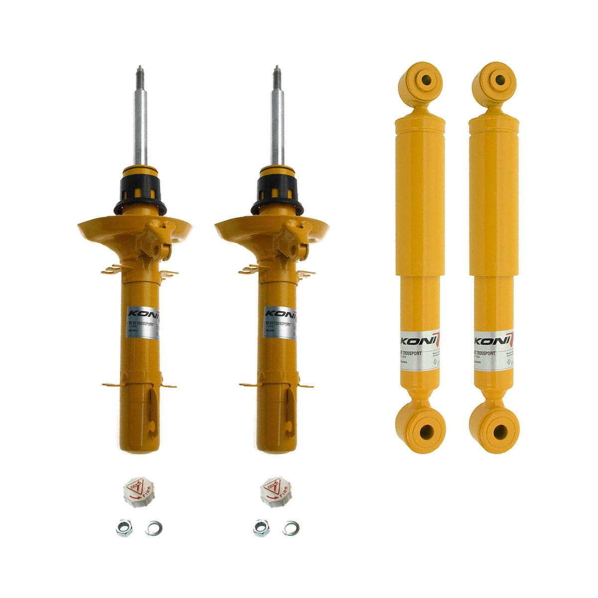 Koni Adjustable - Sport Front & Rear Set (4 Shocks) - Seat Leon