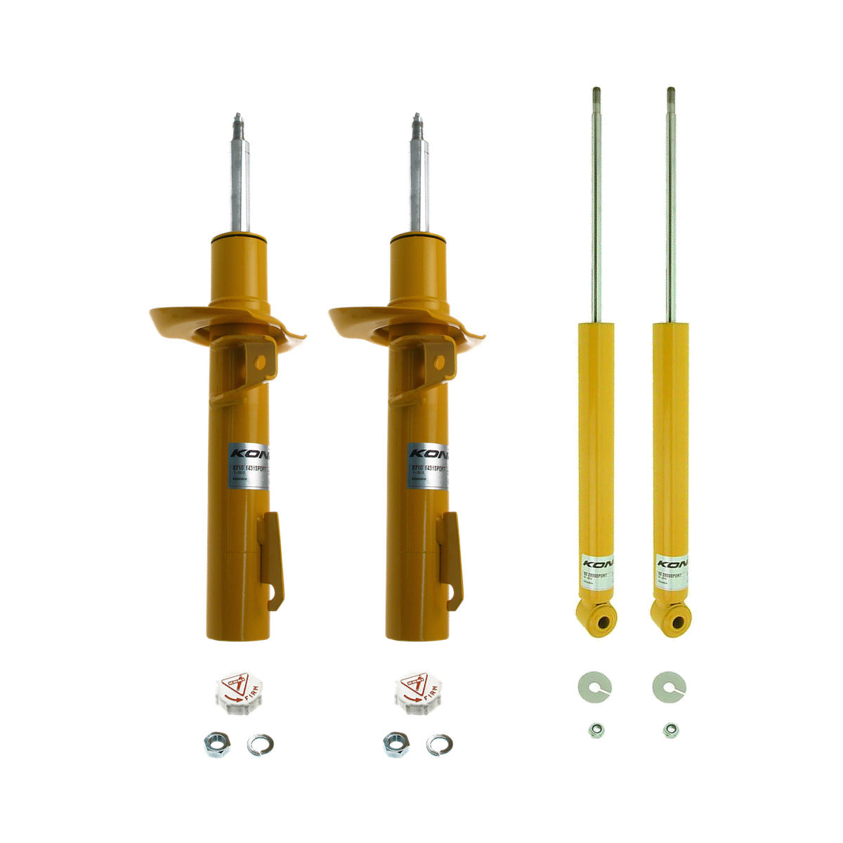 Koni Adjustable - Sport Front & Rear Set (4 Shocks) - Seat Toledo 5P - 55mm