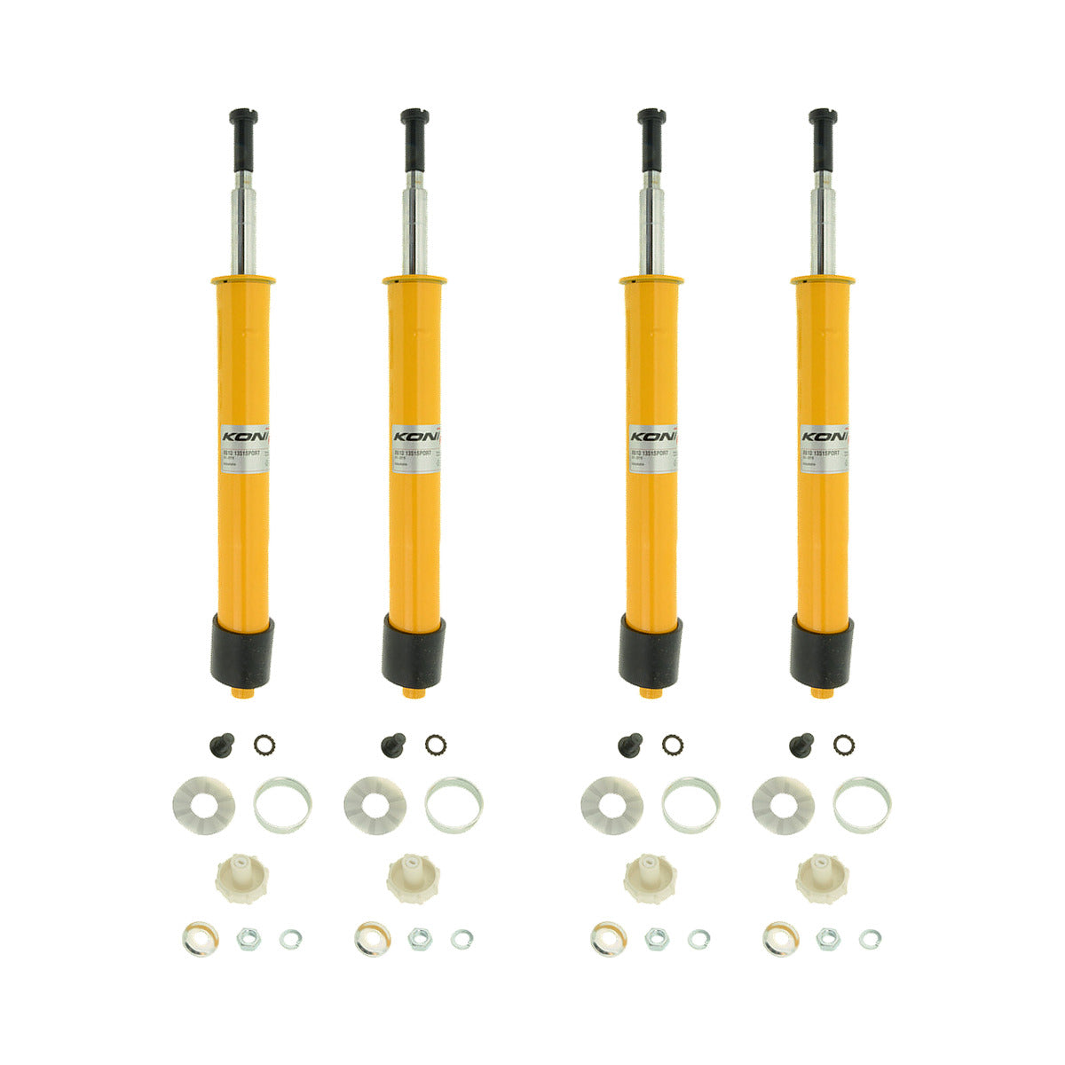 Koni Adjustable - Sport Front & Rear Set (4 Shocks) - Subaru Impreza
