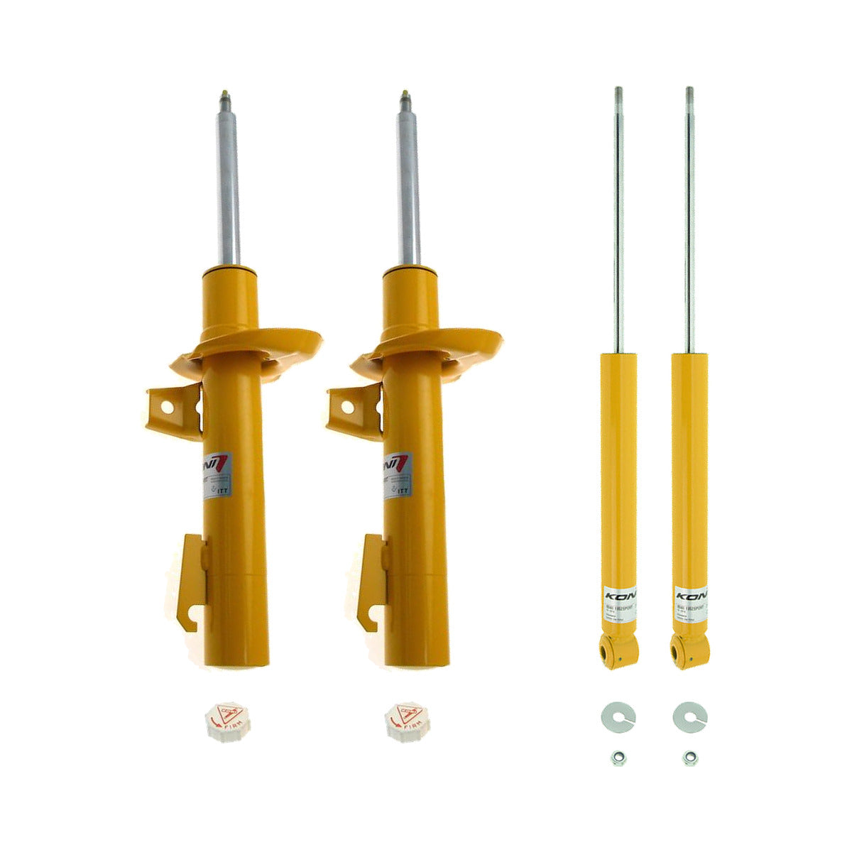 Koni Adjustable - Sport Front & Rear Set (4 Shocks) - VW Sharan - 55mm O/D