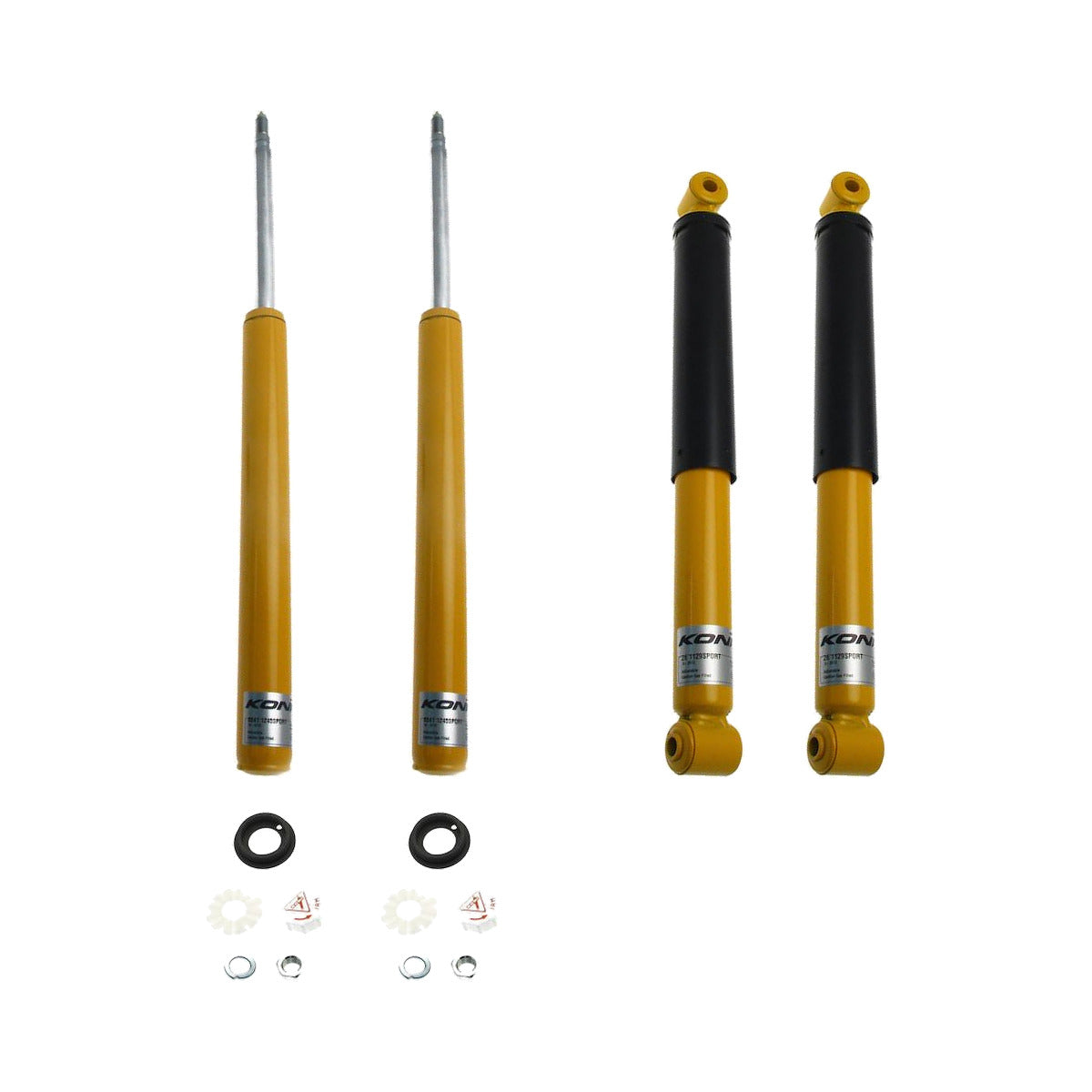 Koni Adjustable - Sport Front & Rear Set (4 Shocks) - Volvo 240-, 260-series