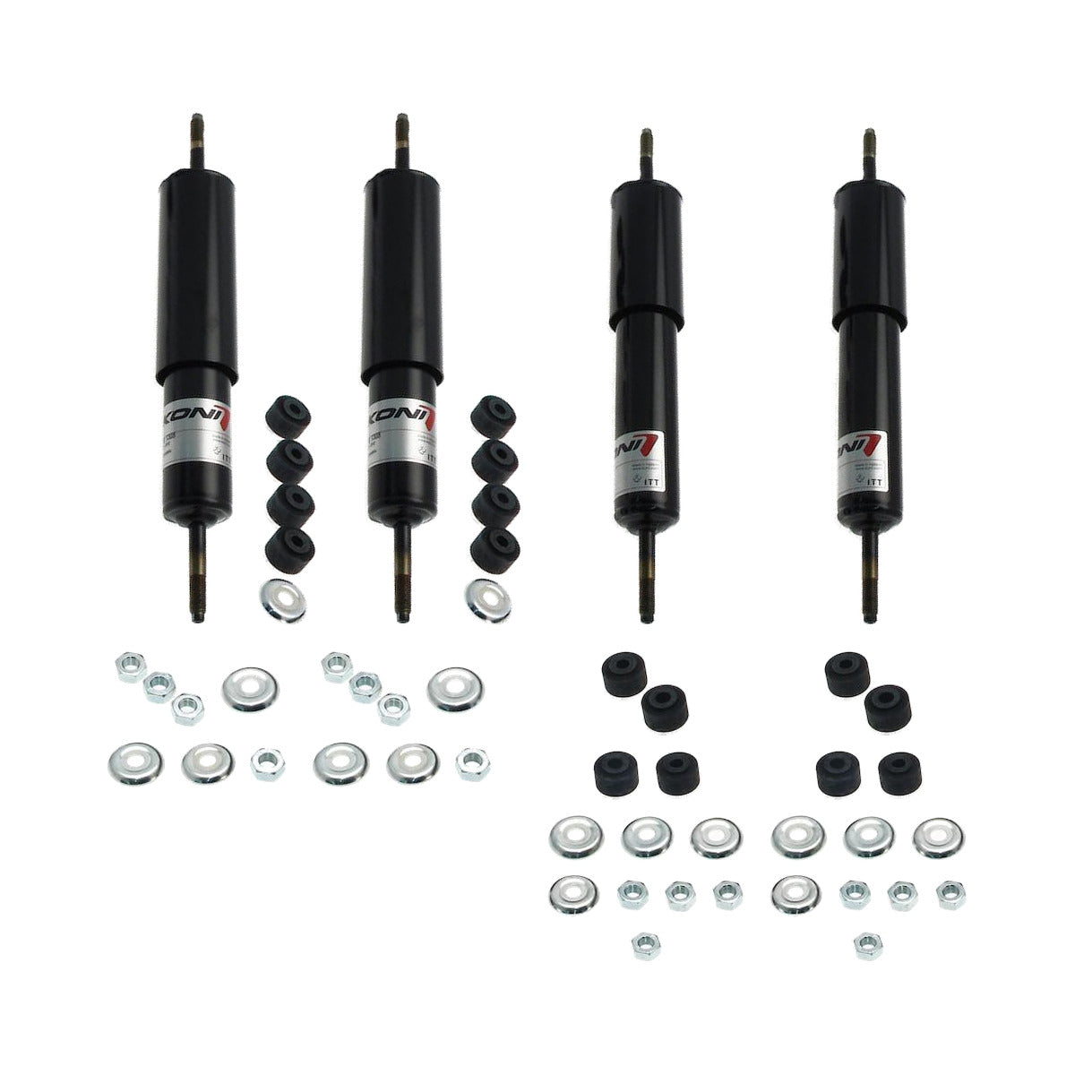 Koni Adjustable - Classic Front & Rear Set (4 Shocks) - Fiat 500