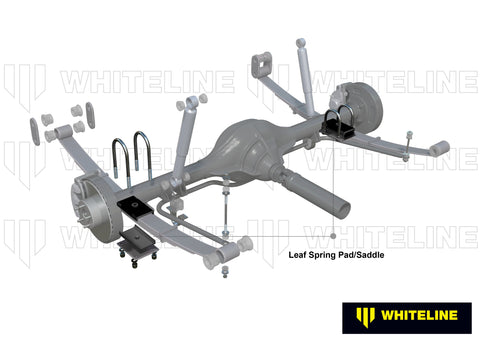 Rear Spring Saddle (72mm)