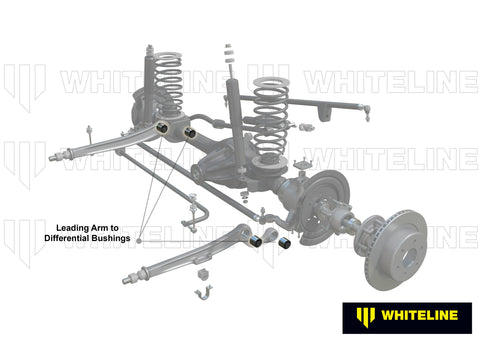Leading Arm To Diff Bush Kit