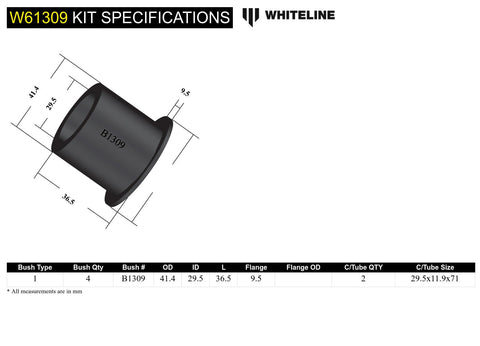Rear IRS Camber Adjustment Kit (Outer)