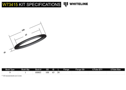 Front Spring Spacer (30mm)