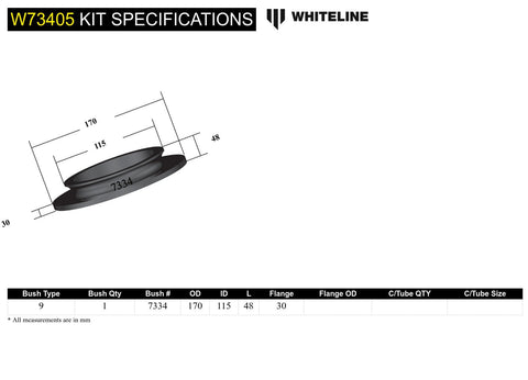Front Spring Spacer (30mm)