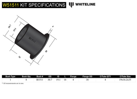 Front Upper Control Arm Bush Kit
