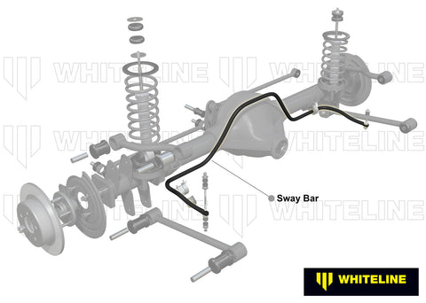 Rear Sway Bar - 24mm Non Adjustable